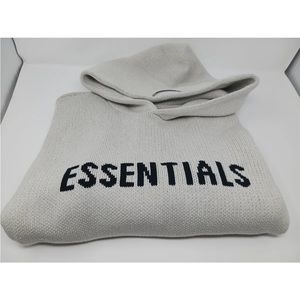 Fear of God Essentials Knit Hoodie OAT XXL 2XL